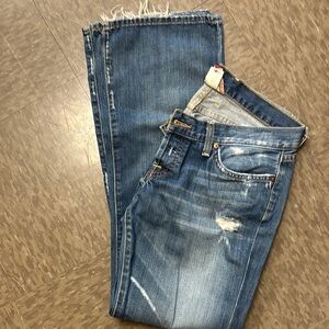 Lucky Brand Blue Distressed Jeans